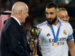 Benzema dan Presiden FiFA